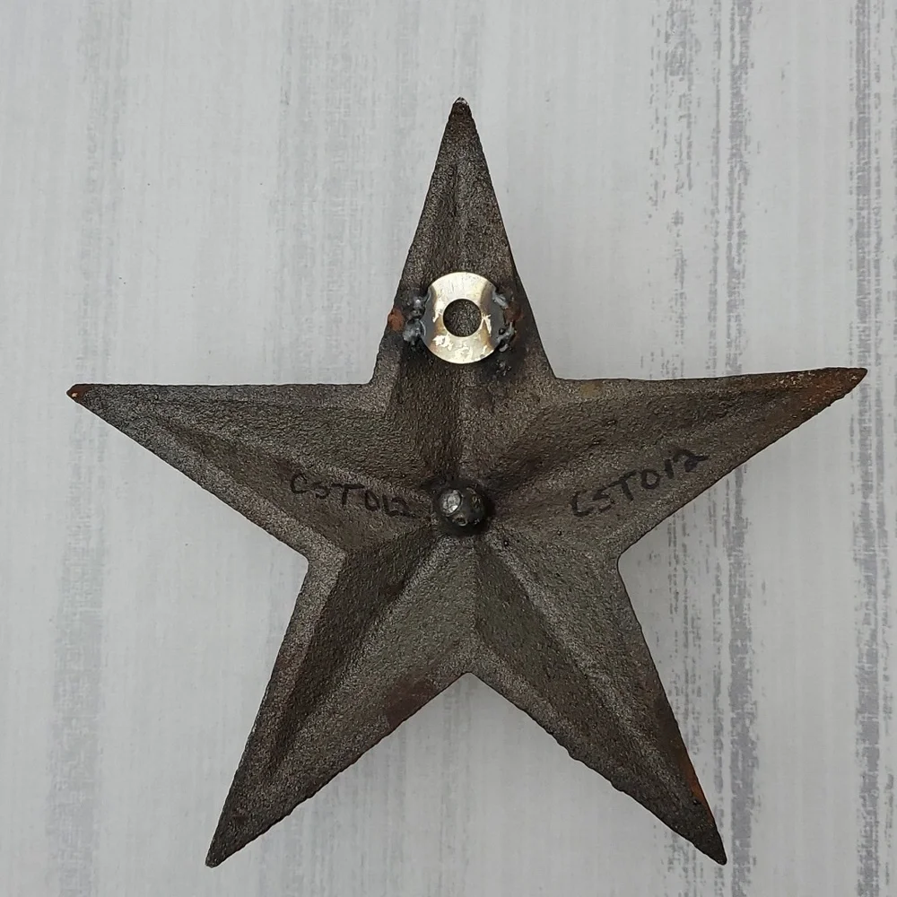 HOOK | Cast Iron Lone Star Coat Hook with Crystal Style Knob